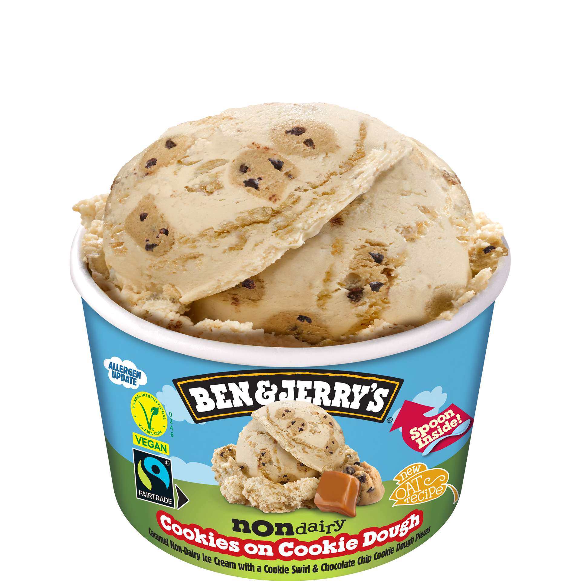 Cookies on Cookie Dough Non-Dairy Oat Mini Cups
